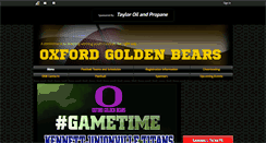 Desktop Screenshot of oxfordgoldenbears.org